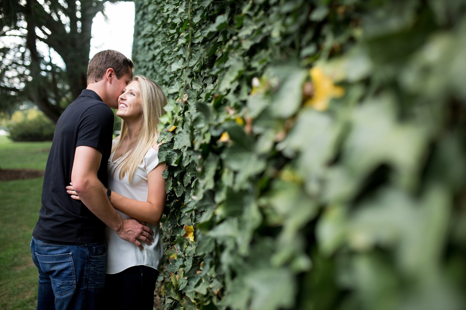 Longwood Gardens Kennett Square Engagement Photography